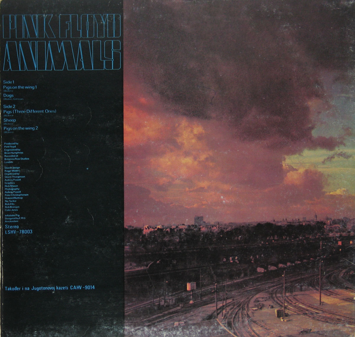 High Resolution Photo #2 PINK FLOYD Animals Yugoslavia 